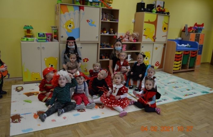 Bal karnawałowy w Żłobku