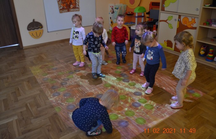 Zabawy grupowe u Żabek