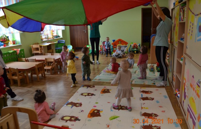 Ruchowe zabawy na Krasnalkach