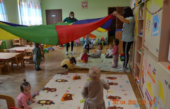 Ruchowe zabawy na Krasnalkach