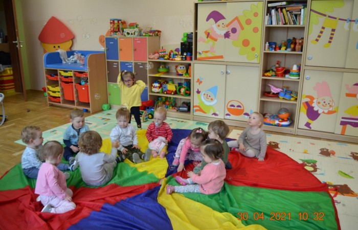 Ruchowe zabawy na Krasnalkach