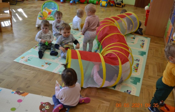 Ruchowe zabawy na Krasnalkach