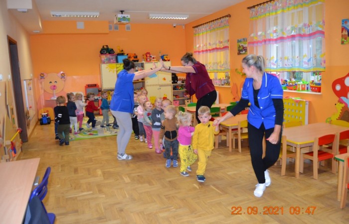 Zajęcia rytmiczne u Misiów