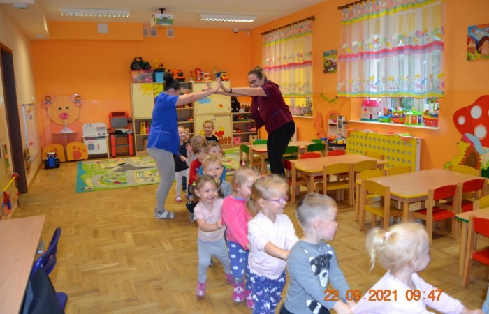 Zajęcia rytmiczne u Misiów