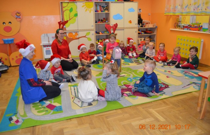 Wizyta Świętego Mikołaja w Żłobku!
