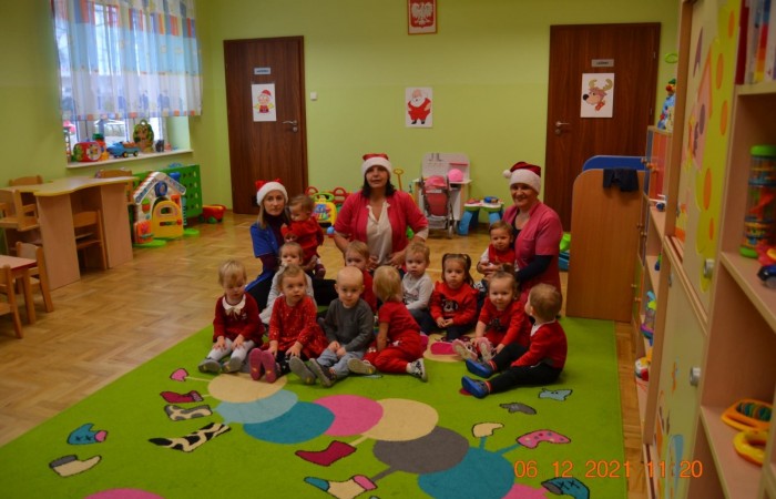 Wizyta Świętego Mikołaja w Żłobku!
