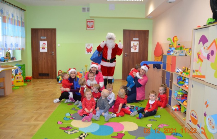Wizyta Świętego Mikołaja w Żłobku!