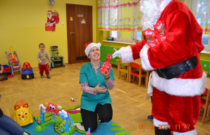 Wizyta Świętego Mikołaja w Żłobku!