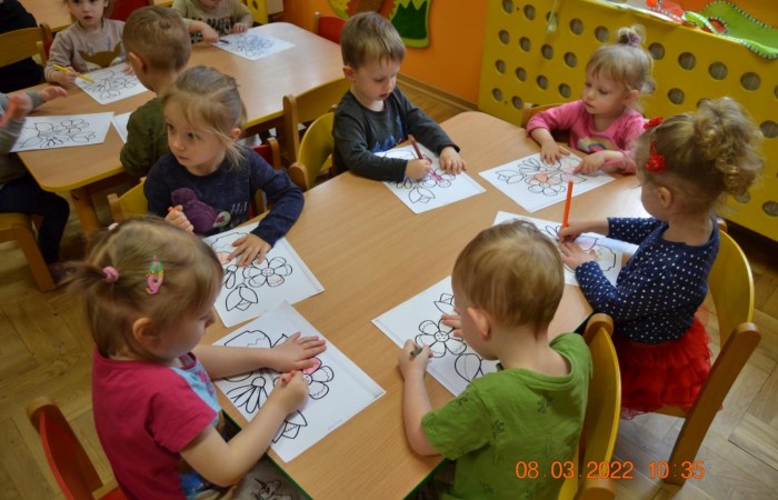 Dzień Kobiet w grupie Misie