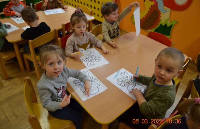 Dzień Kobiet w grupie Misie