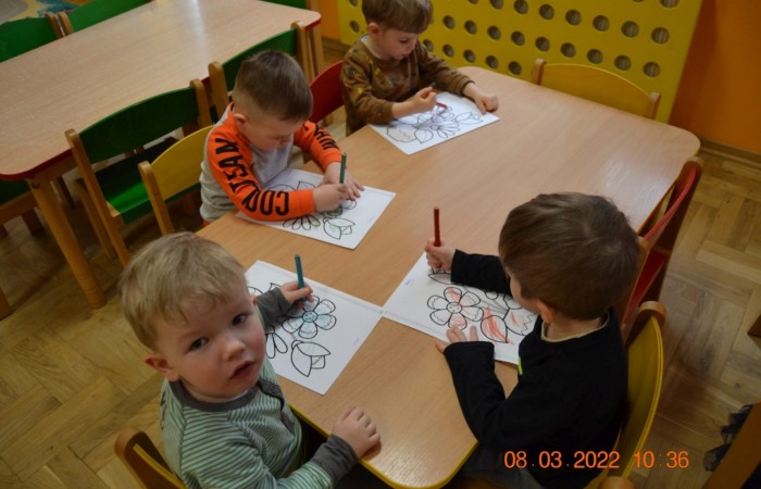 Dzień Kobiet w grupie Misie