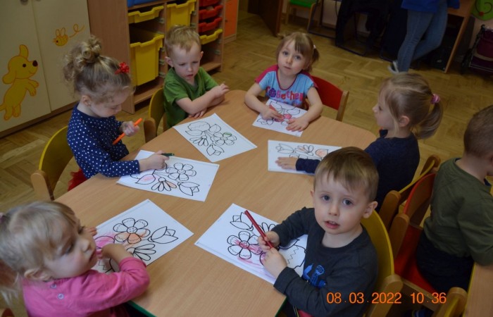 Dzień Kobiet w grupie Misie