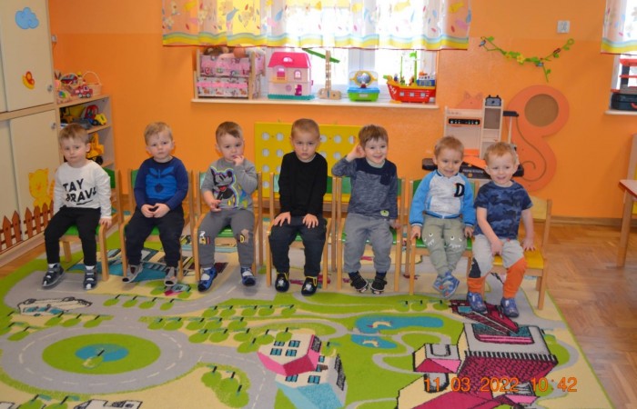 Dzień mężczyzn w grupie Misie