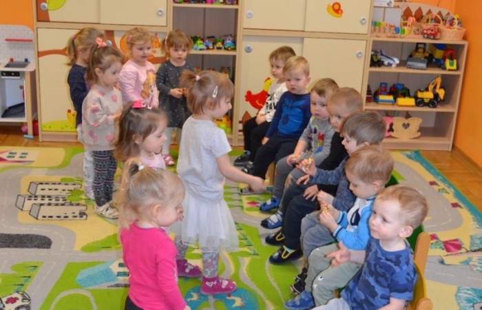 Dzień mężczyzn w grupie Misie