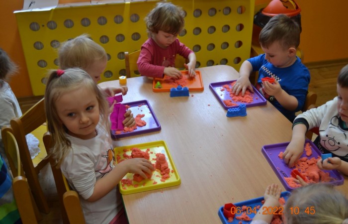 Kreatywna zabawa piaskiem