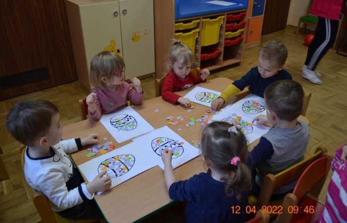 Wielkanocna praca plastyczna