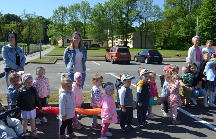 Wizyta strażaków w naszym Żłobku