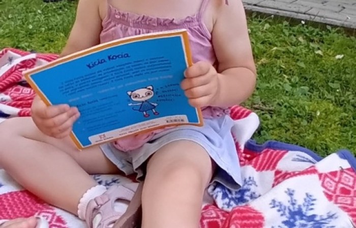 Piknik i zabawy w ogrodzie Misiów