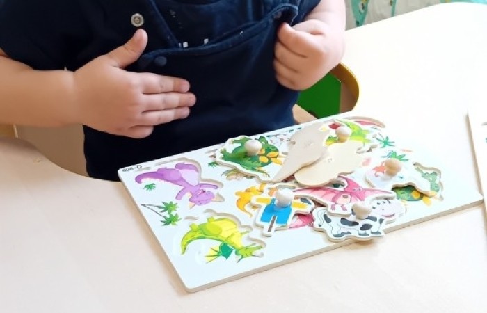 Zabawy stolikowe - Krasnale