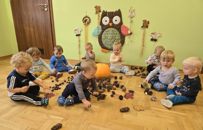 Krasnale poznają dary Jesieni