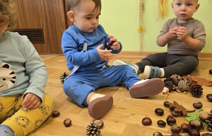 Krasnale poznają dary Jesieni