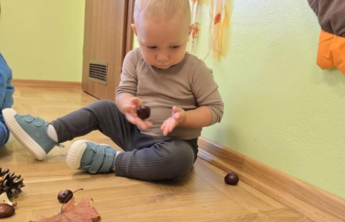 Krasnale poznają dary Jesieni