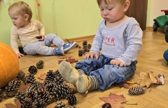 Krasnale poznają dary Jesieni