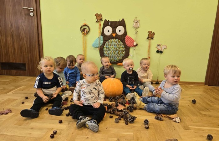 Krasnale poznają dary Jesieni