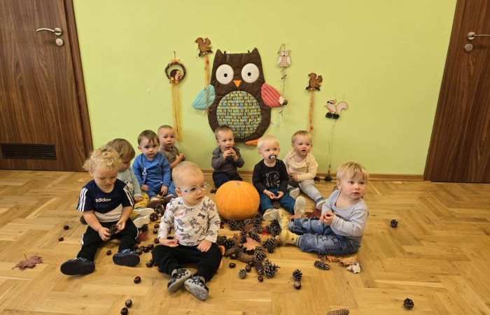 Krasnale poznają dary Jesieni
