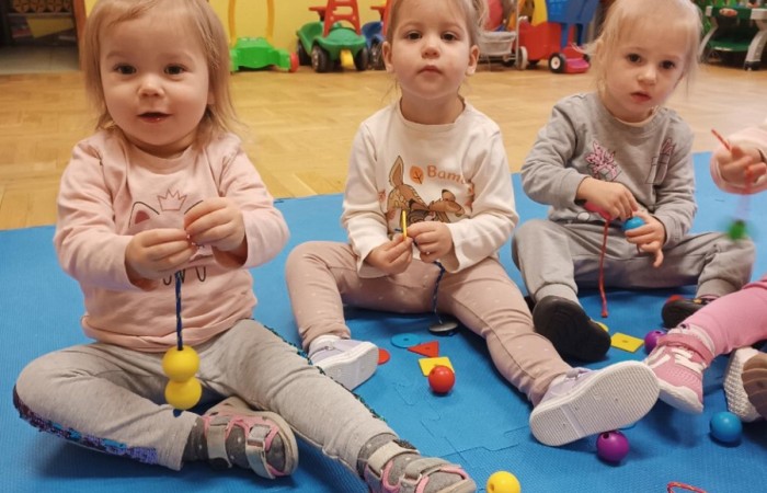 Zajęcia manipulacyjne u Żabek