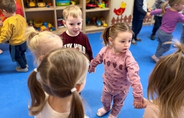 Zajęcia rytmiki u Misiów