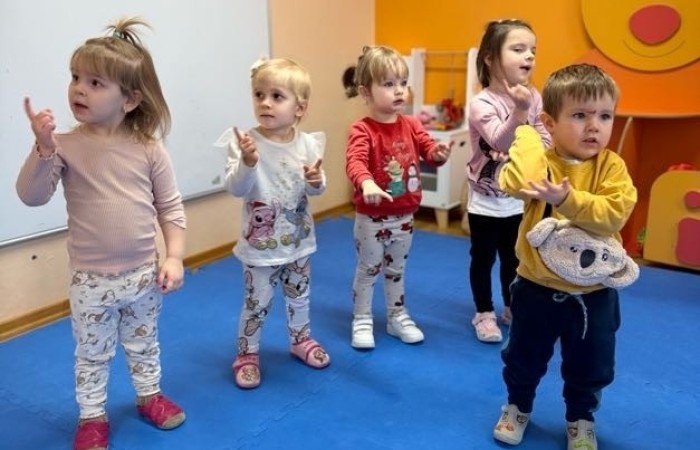 Zajęcia rytmiki u Misiów
