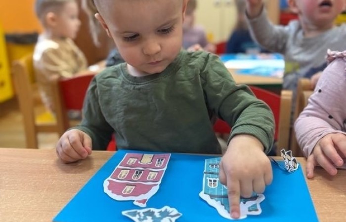 Zimowy krajobraz Misiów