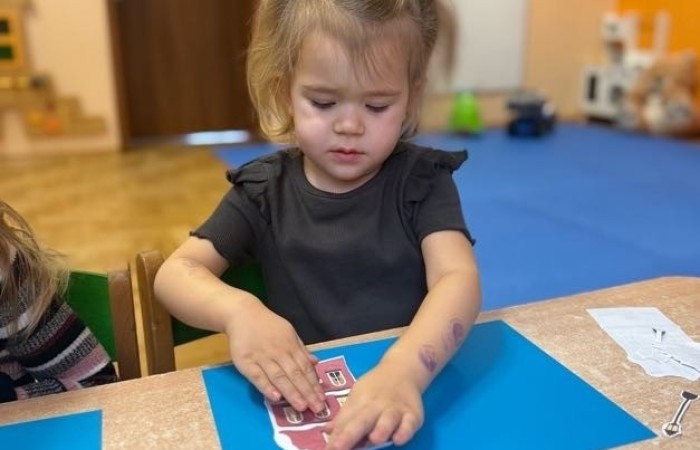 Zimowy krajobraz Misiów